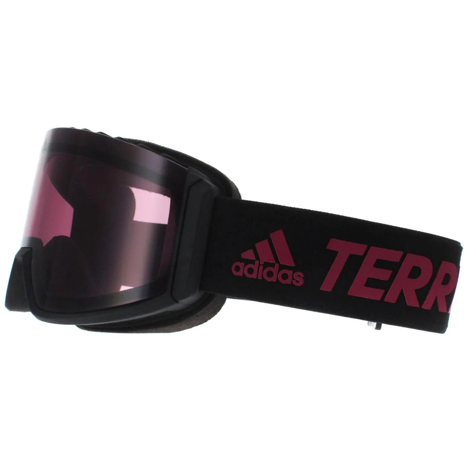 Adidas Ski Goggles SP0040 02S Matte Black Bordeaux