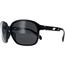 Adidas Sunglasses SP0013 01A Shiny Black Contrast Grey