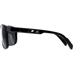Adidas Sunglasses SP0011 01A Shiny Black Contrast Grey