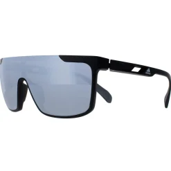 Adidas Sunglasses SP0020 02C Matte Black Contrast Mirror Silver