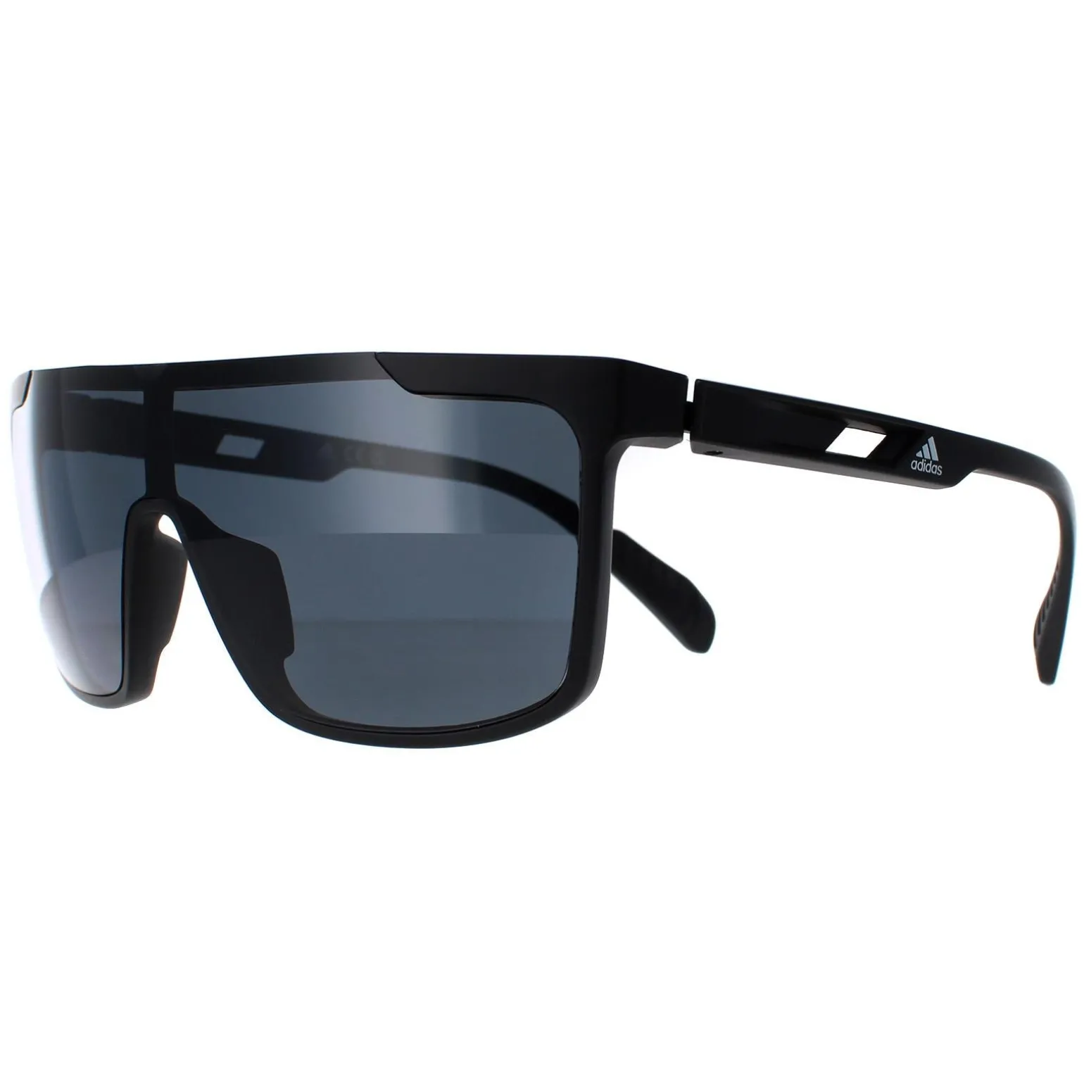 Adidas Sunglasses SP0020 02D Matte Black Smoke Polarized