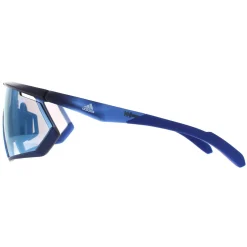 Adidas Sunglasses SP0001 91V Frosted Dark Blue Vario Azure Mirror Blue