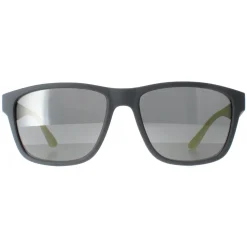 Armani Exchange Sunglasses AX4135S 81806G Matte Grey Grey Mirror Silve