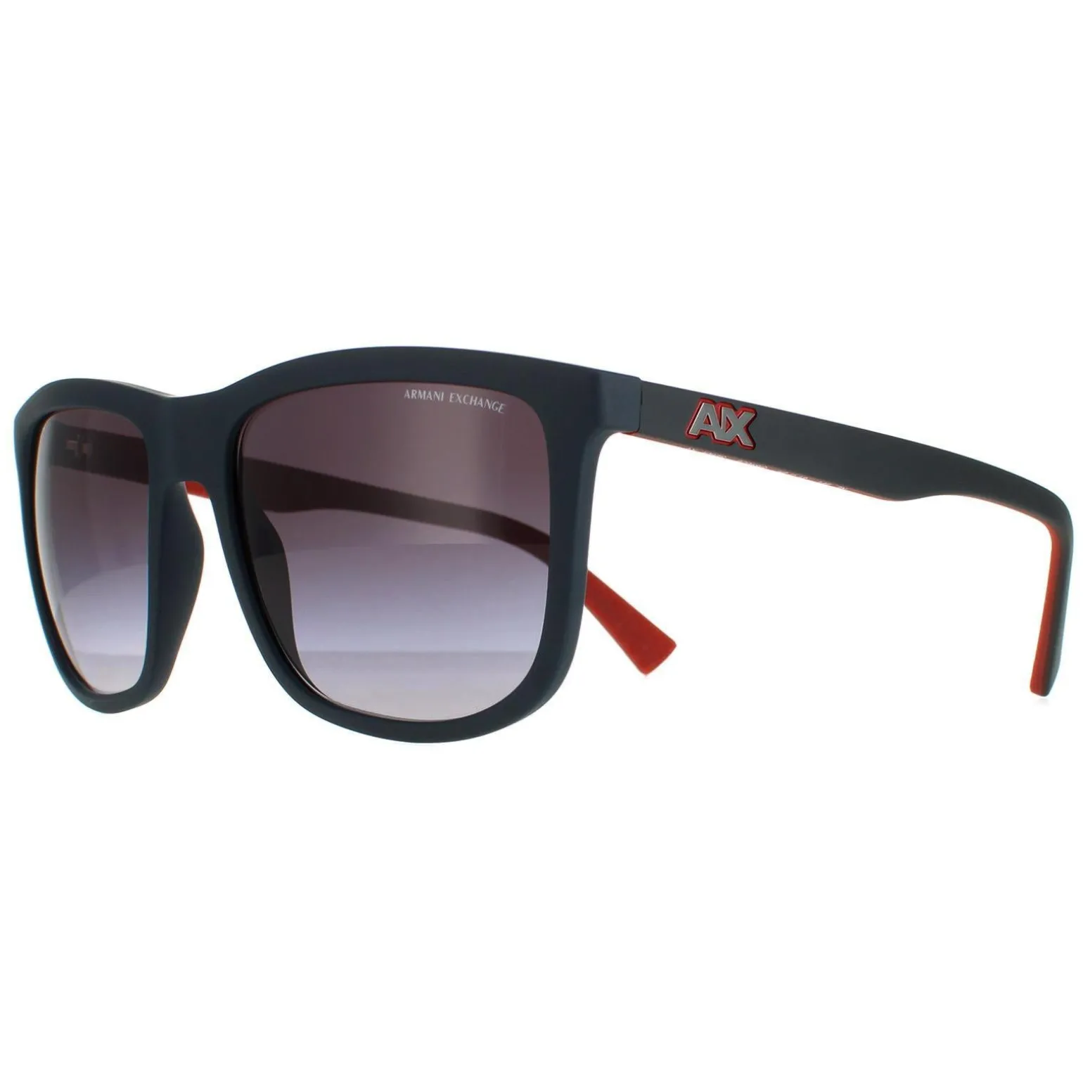 Armani Exchange Sunglasses AX4093S 82958G Matte Blue Grey Gradient