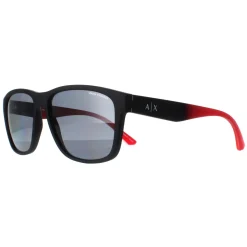 Armani Exchange Sunglasses AX4135S 807881 Matte Black Grey Polarized