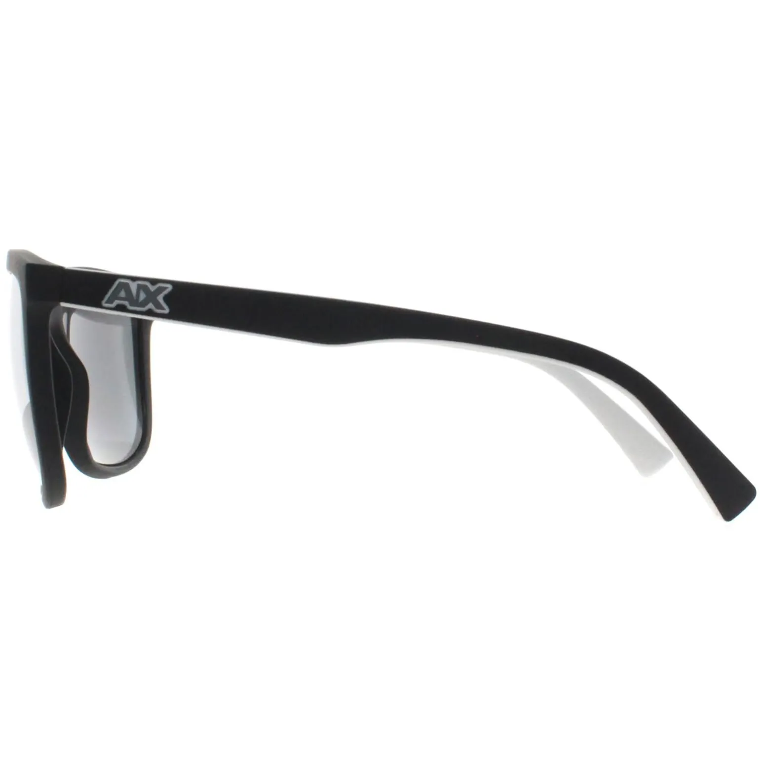 Armani Exchange Sunglasses AX4093S 8078Z3 Matte Black Silver Mirror Po