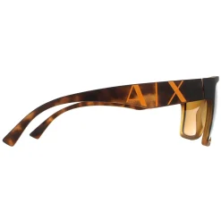 Armani Exchange Sunglasses AX4113S 802983 Matte Havana Bronze Polarize