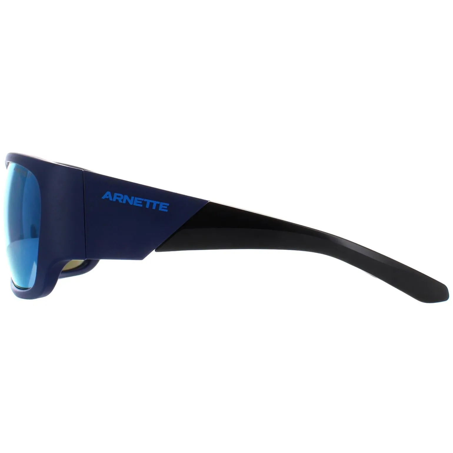 Arnette Sunglasses AN4324 Lil' Snap 276222 Matte Blue Dark Grey Mirror