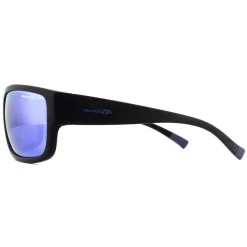 Arnette Sunglasses Bushwick 4256 01/22 Matte Black Dark Grey Mirror Wa