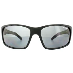 Arnette Sunglasses Fastball 4202 447/81 Fuzzy Black Grey Polarized