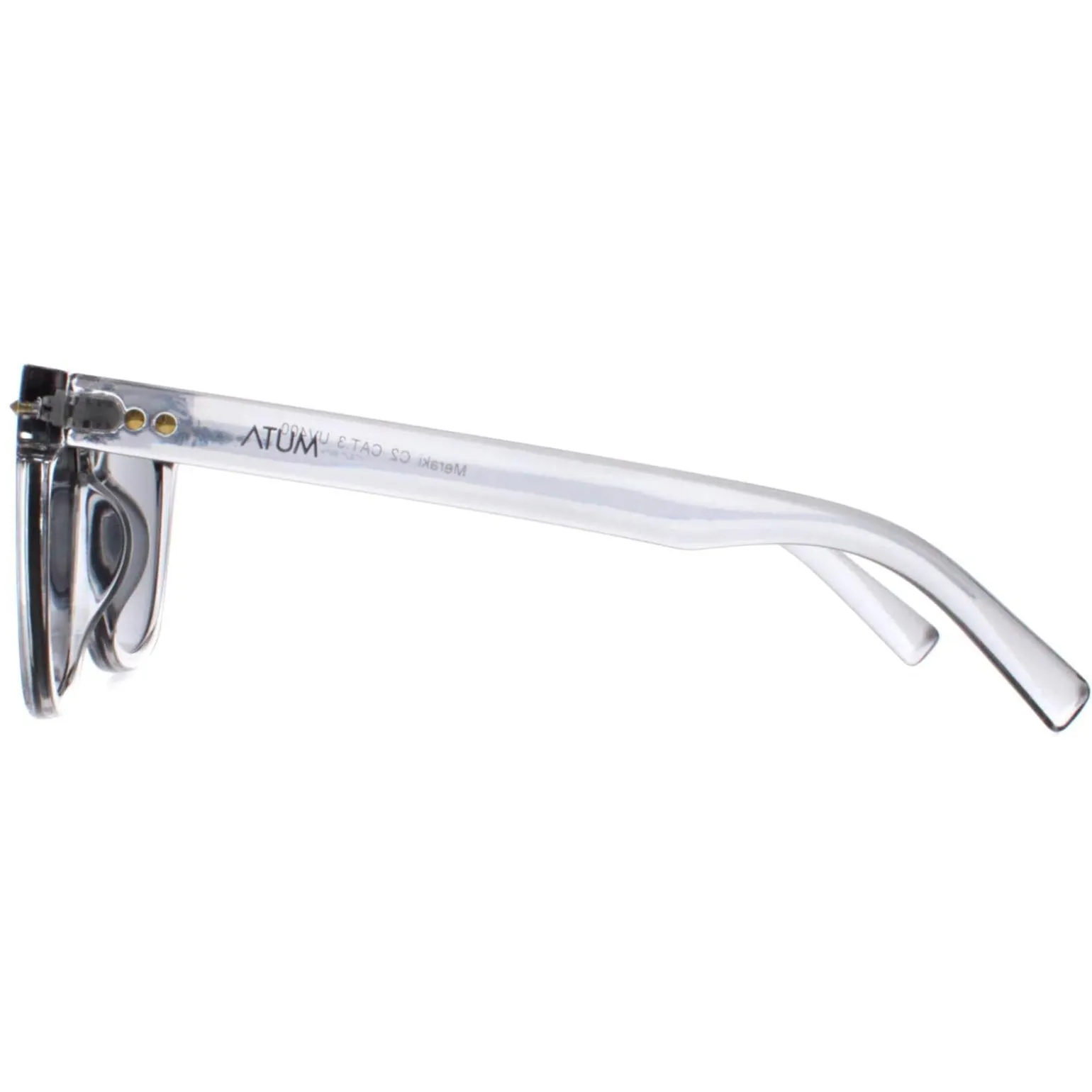 Atum Sunglasses Meraki C2 Shiny Transparent Grey Smoke Grey