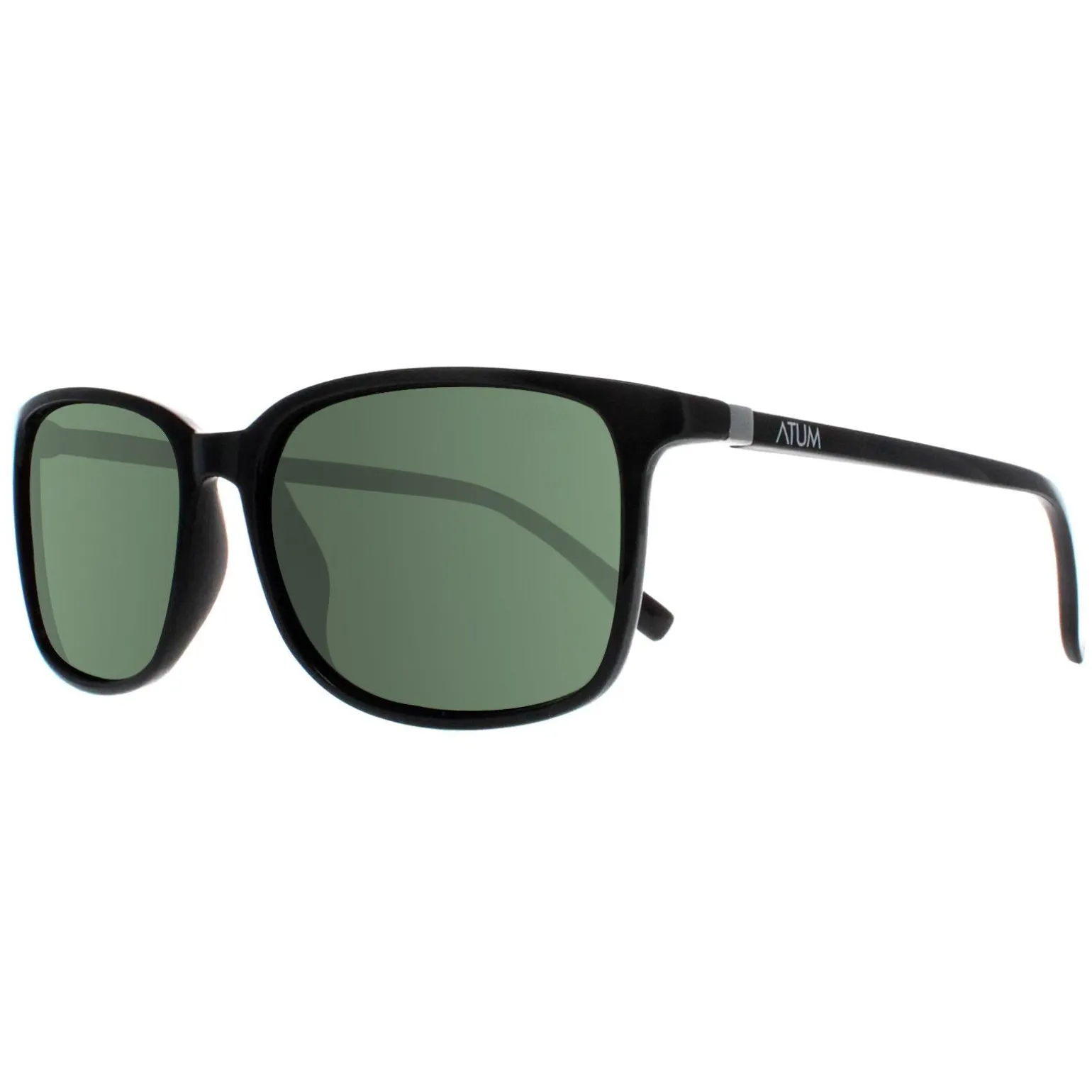 Atum Sunglasses Quill C2 Shiny Black G15 Green