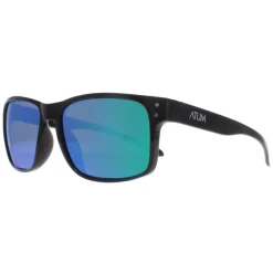 Atum Sunglasses Waterhouse C3 Shiny Black Green Mirror