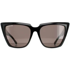 Balenciaga Sunglasses BB0046S 001 Black Grey