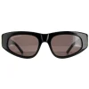 Balenciaga Sunglasses BB0095S 001 Black Grey