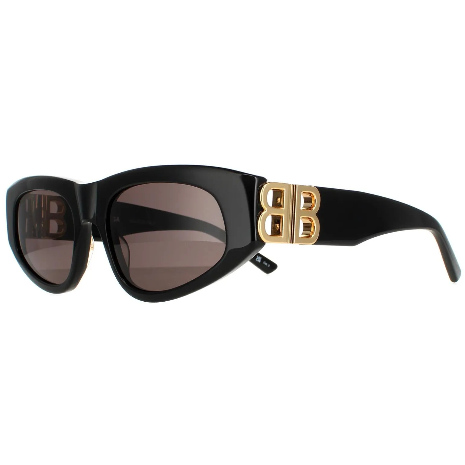 Balenciaga Sunglasses BB0095S 001 Black Grey