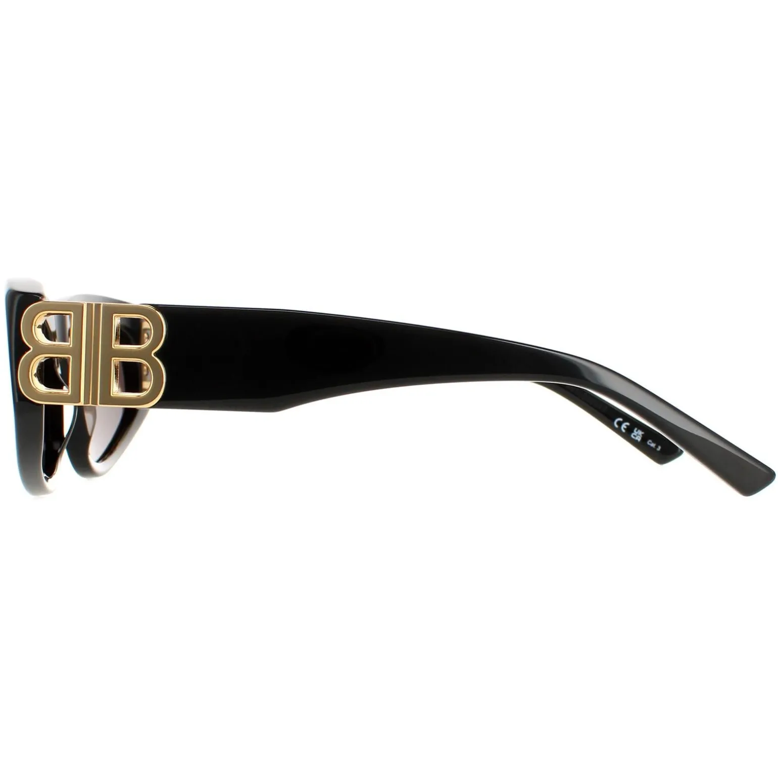 Balenciaga Sunglasses BB0095S 001 Black Grey