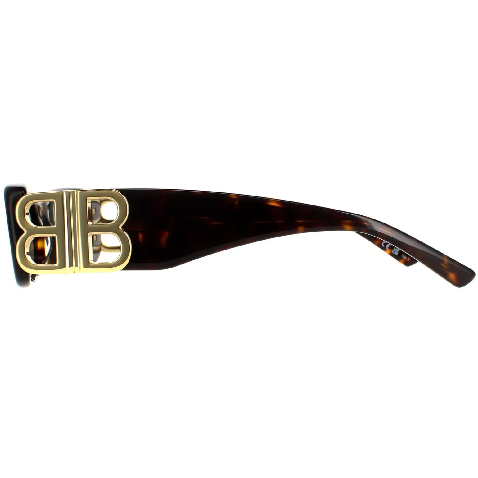Balenciaga Sunglasses BB0096S 002 Dark Havana Green