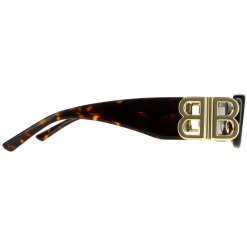 Balenciaga Sunglasses BB0096S 002 Dark Havana Green
