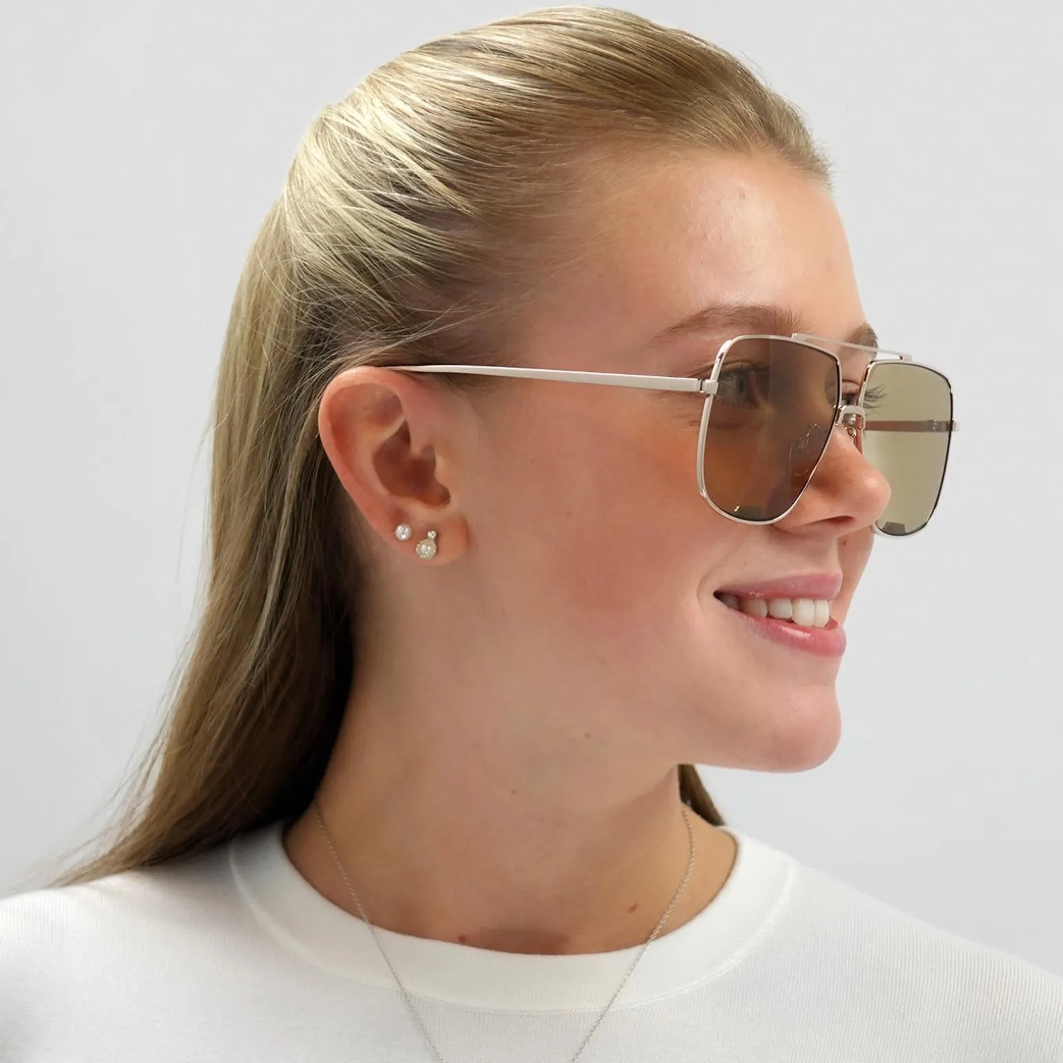 Bally Sunglasses BY0017-D 28E Rose Gold Pink