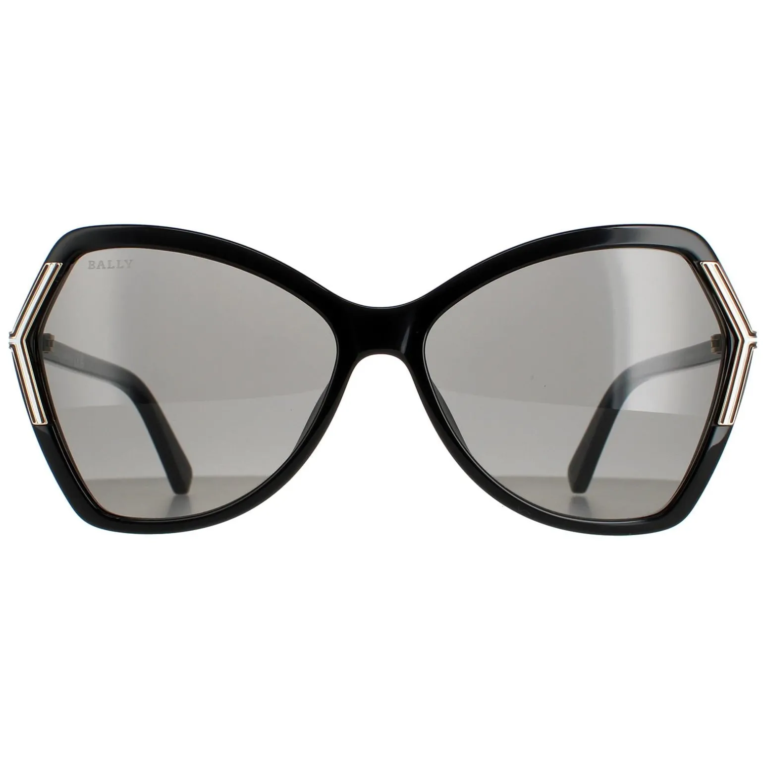 Bally Sunglasses BY0036-H 01A Black Grey