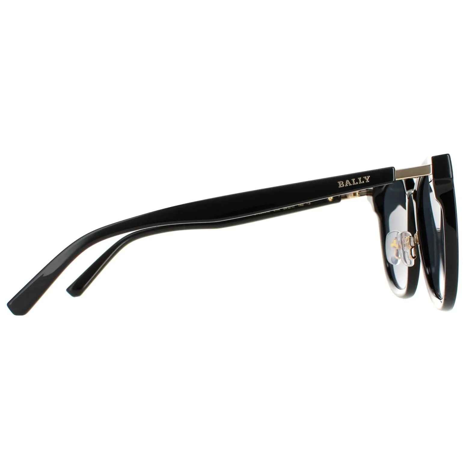 Bally Sunglasses BY0044-K 01A Black Grey Mirrored