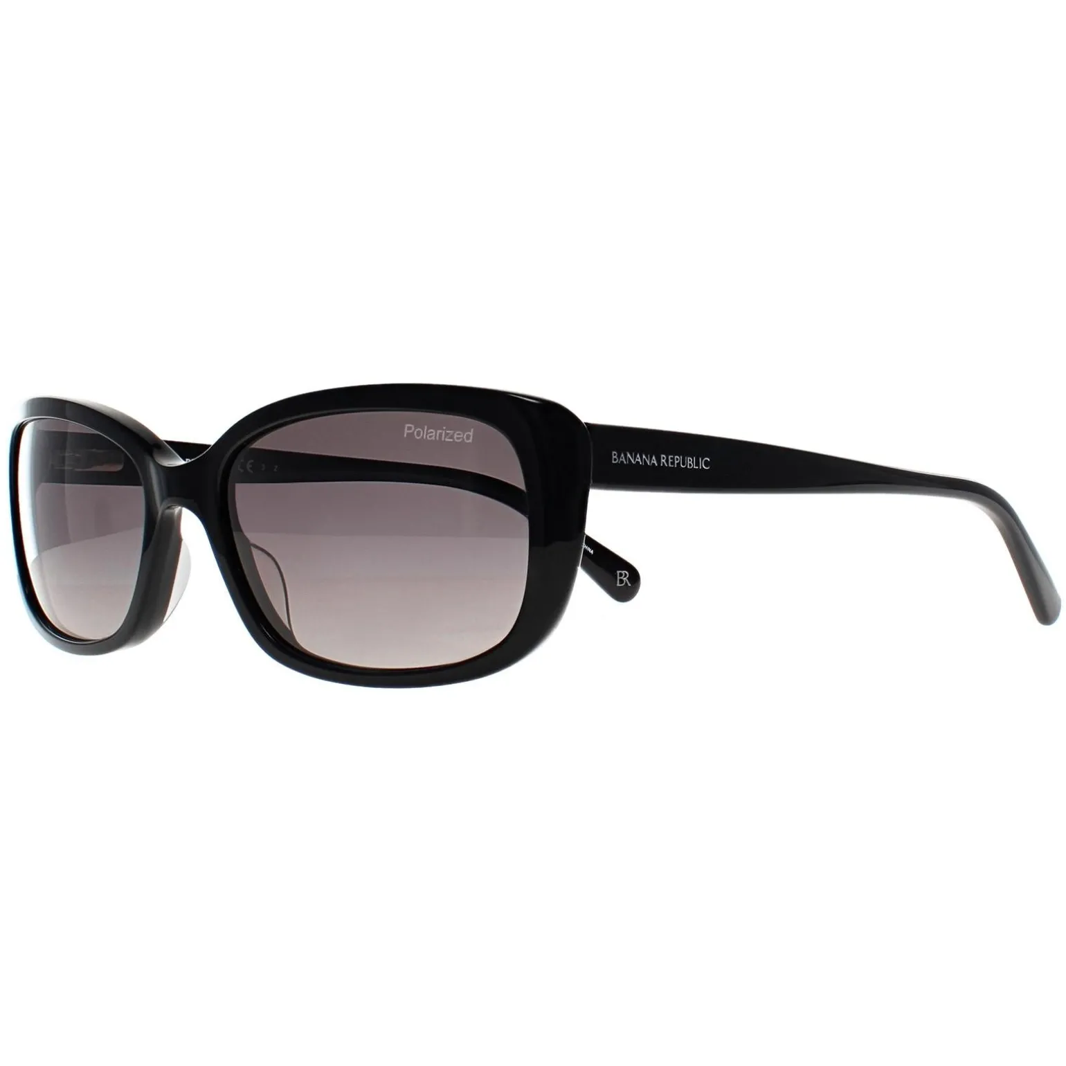 Banana Republic Sunglasses BR 2008/S 807 WJ Black Grey Gradient Polari