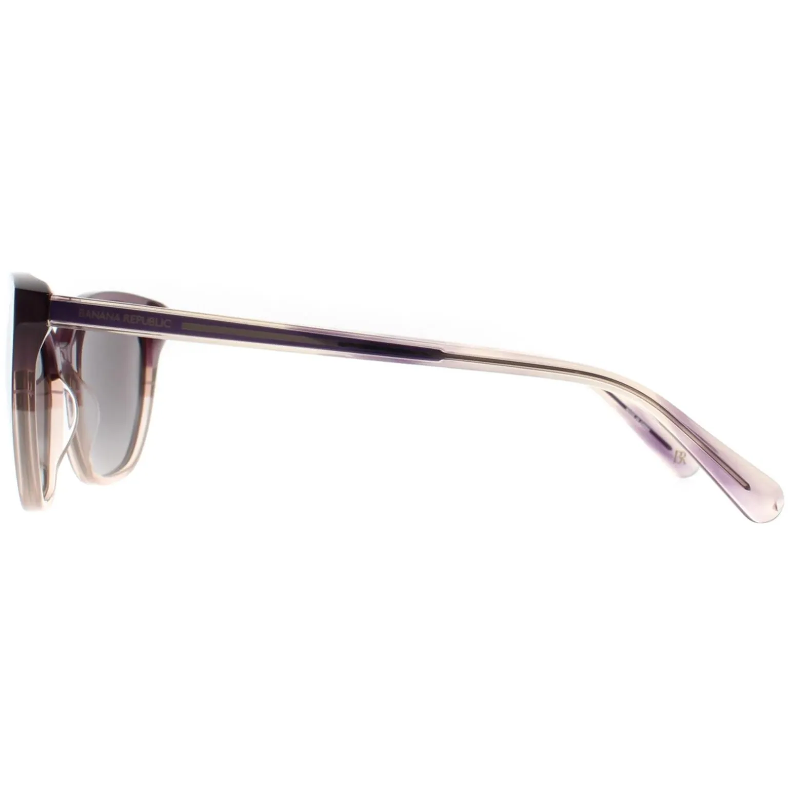 Banana Republic Sunglasses BR 2001/S 2OW WJ Violet Shaded Grey Gradien