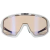 Bliz Sunglasses Fusion ZB7005-0233 White Brown Blue Mirror