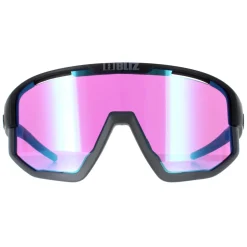 Bliz Sunglasses Fusion ZB7005-0633 Black Rose Violet Blue Mirror