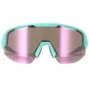 Bliz Sunglasses Matrix Small ZB7007-0530 Matte Pastel Mint Brown Rose