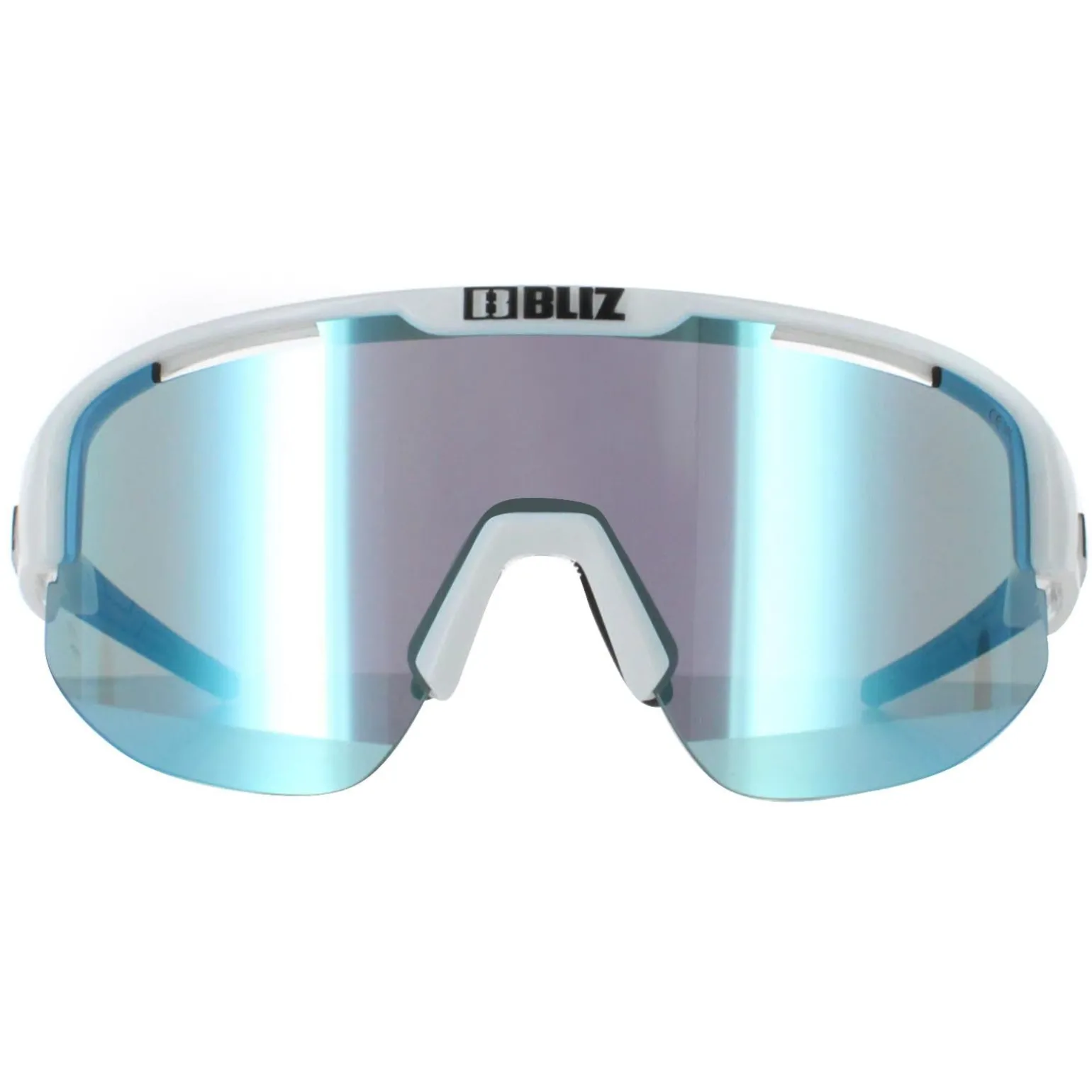 Bliz Sunglasses Matrix ZB7004-0733 White Smoke Blue Mirror