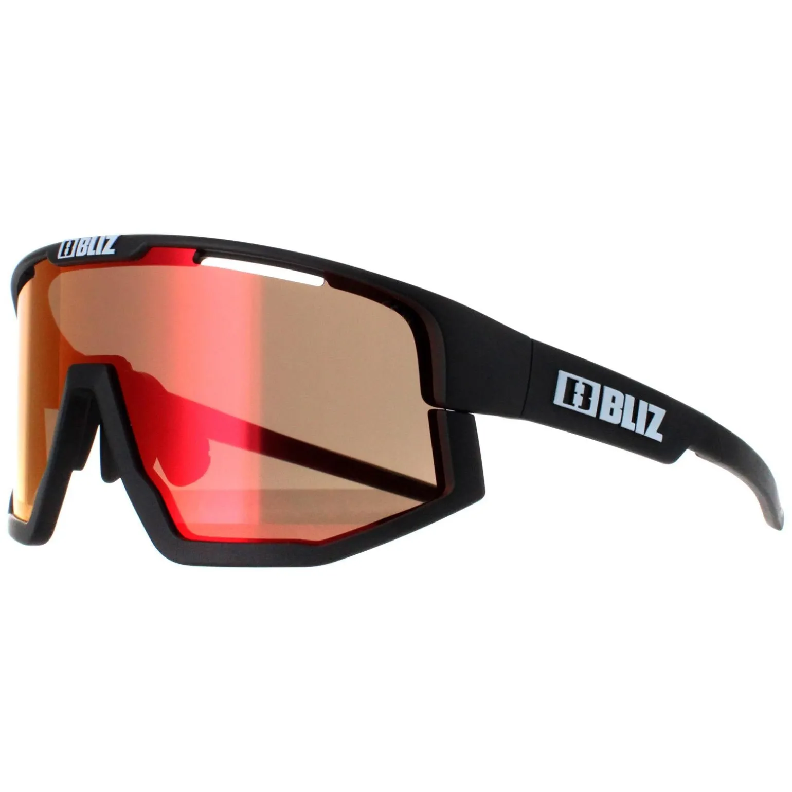 Bliz Sunglasses Vision ZB7001-0537 Black Brown Red Mirror