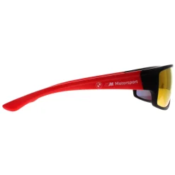 BMW Motorsport Sunglasses BS0033 02U Black Brown Mirror