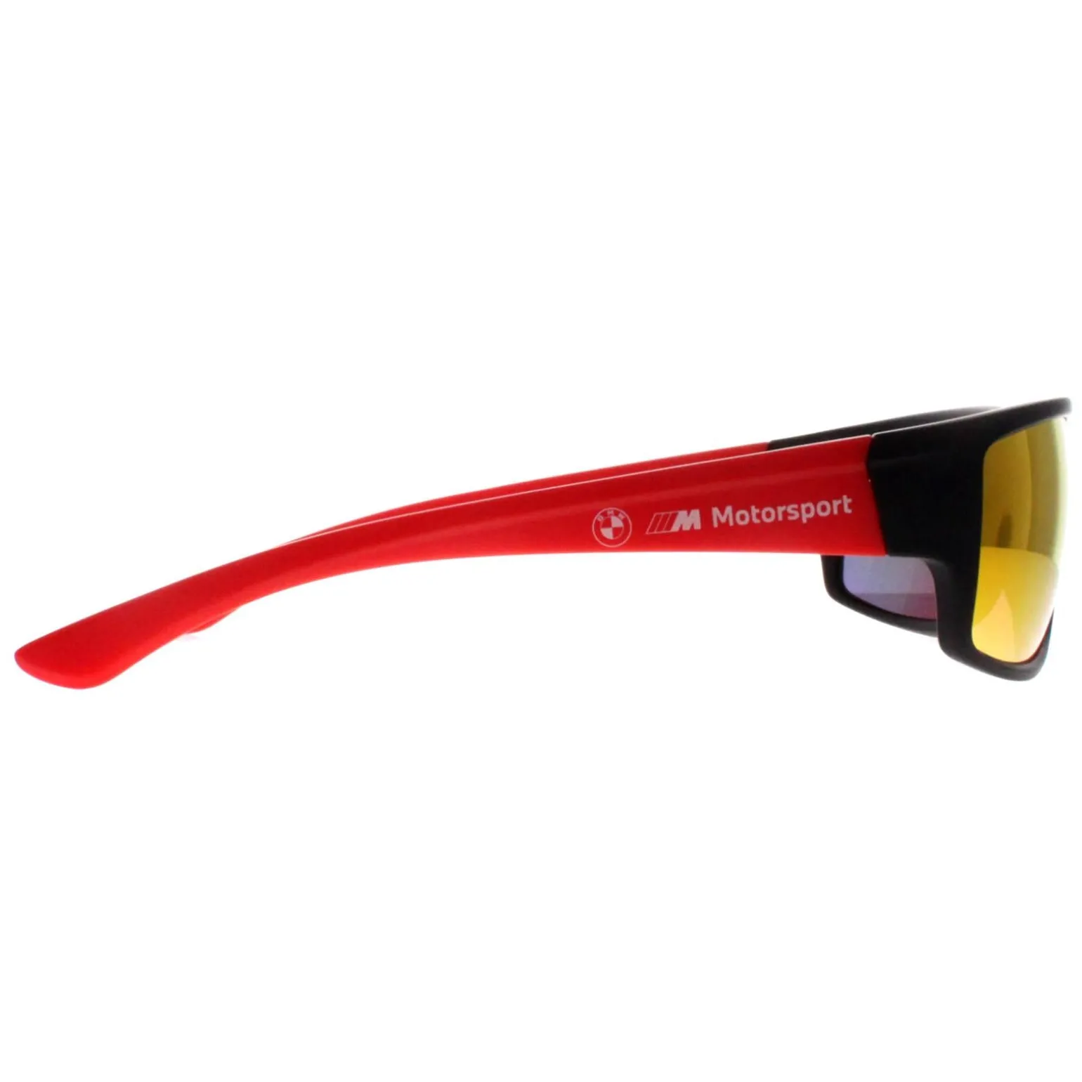 BMW Motorsport Sunglasses BS0033 02U Black Brown Mirror