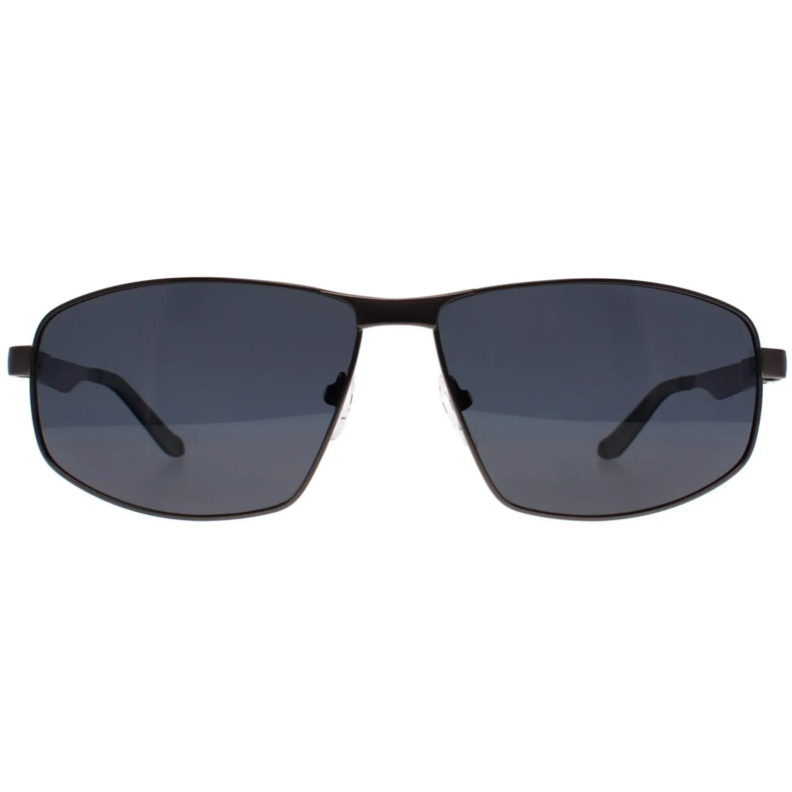 BMW Sunglasses BS0038 09D Matte Gunmetal Smoke Polarized