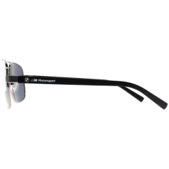 BMW Sunglasses BS0039 15D Matte Light Ruthenium Smoke Polarized