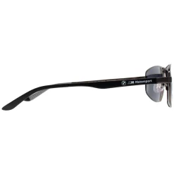 BMW Sunglasses BS0038 09D Matte Gunmetal Smoke Polarized