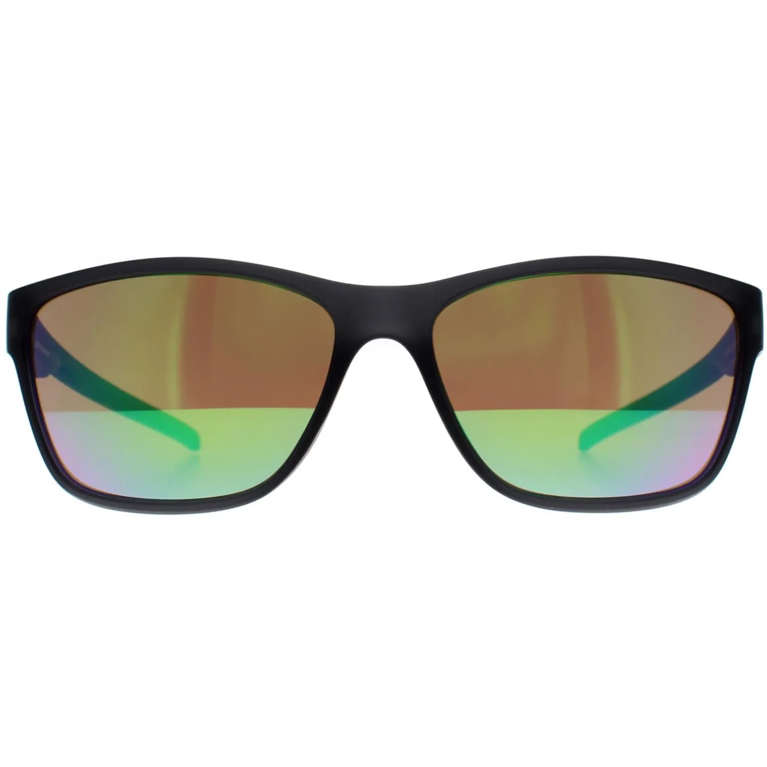 BMW Sunglasses BS0036 20Q Matte Black Green Mirror