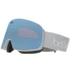 Bolle Ski Goggles Nevada BG096016 Matte Lightest Grey Volt Ice Blue