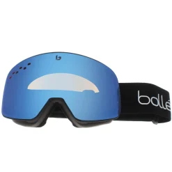 Bolle Ski Goggles Nevada 22070 Matte Black Corp Light Vermillon Blue S