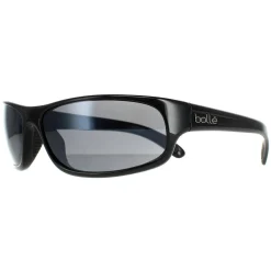 Bolle Sunglasses Anaconda 10338 Shiny Black TNS Grey Polarized