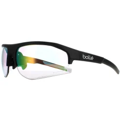 Bolle Sunglasses Bolt 2.0 BS003006 Matte Black Phantom Clear Green