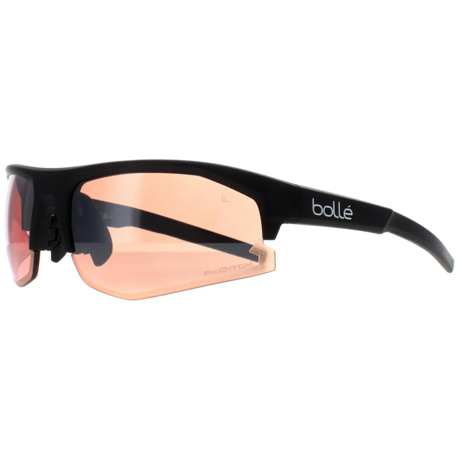 Bolle Sunglasses Bolt 2.0 BS004007 Matte Black Phantom Brown Gun Photo