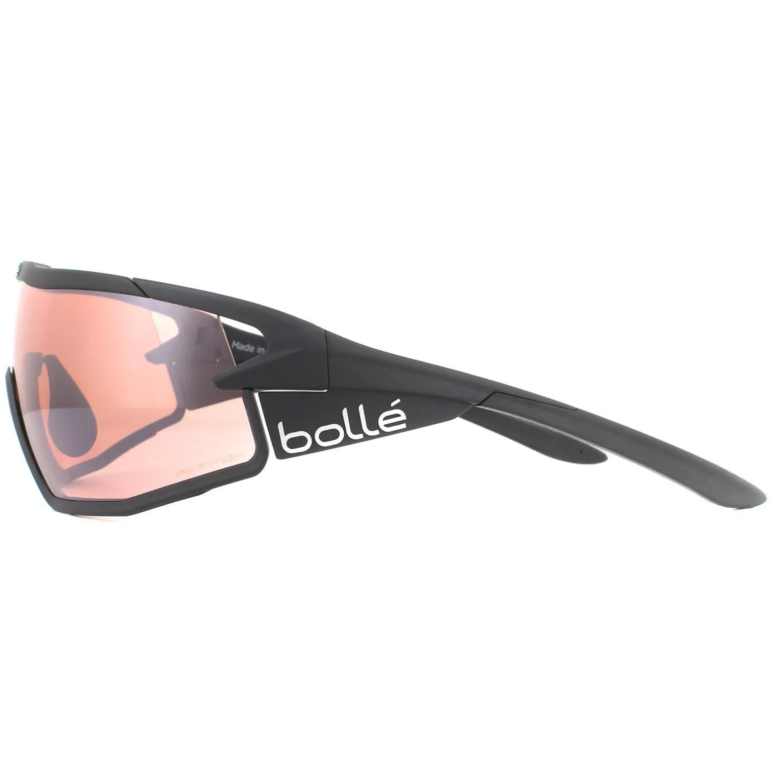 Bolle Sunglasses B-Rock Pro 12627 Matte Black Phantom Vermillon Gun Ph