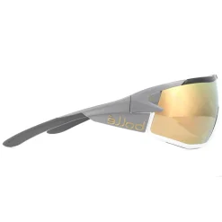 Bolle Sunglasses B-Rock Pro 12629 Shiny Black Brown Gold