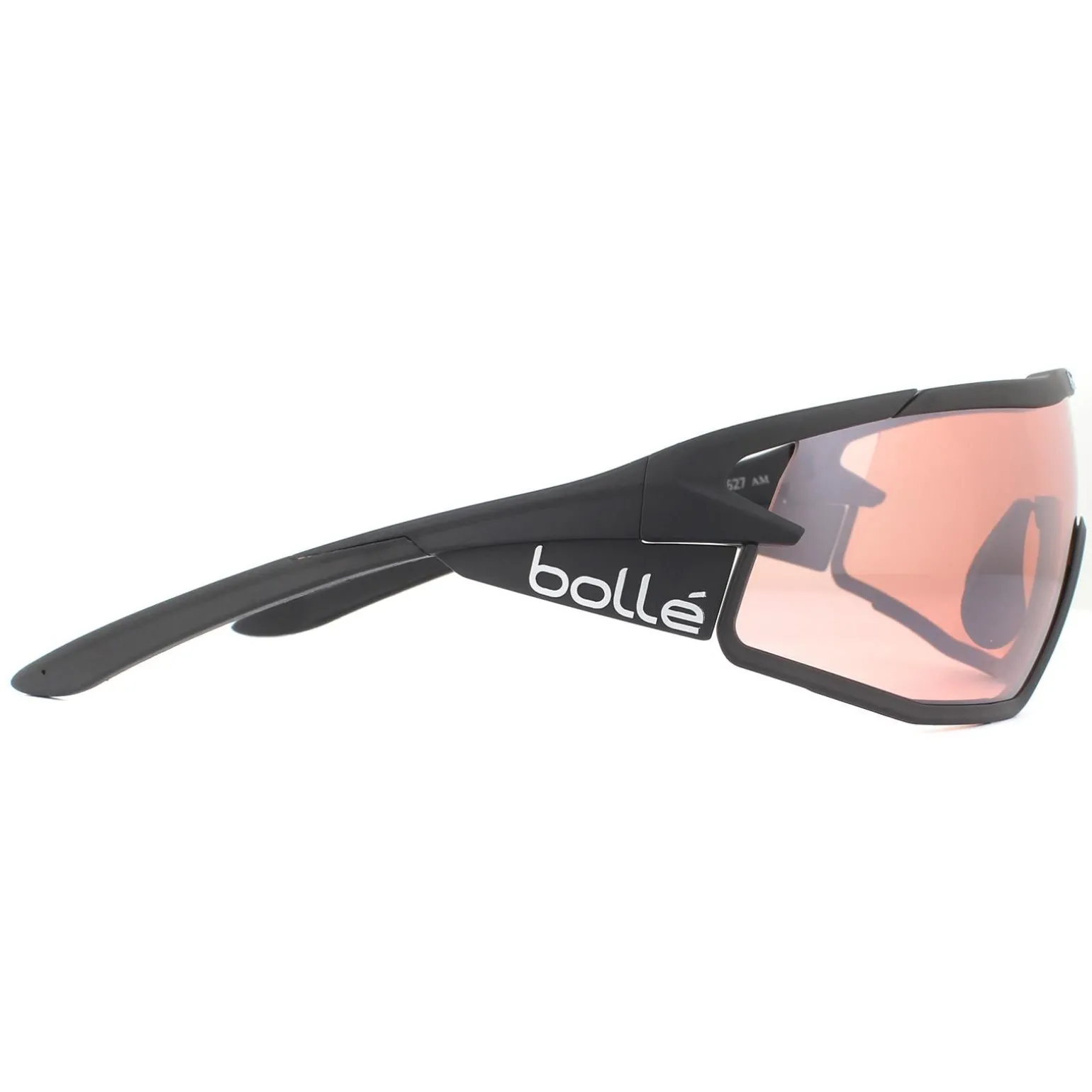 Bolle Sunglasses B-Rock Pro 12627 Matte Black Phantom Vermillon Gun Ph