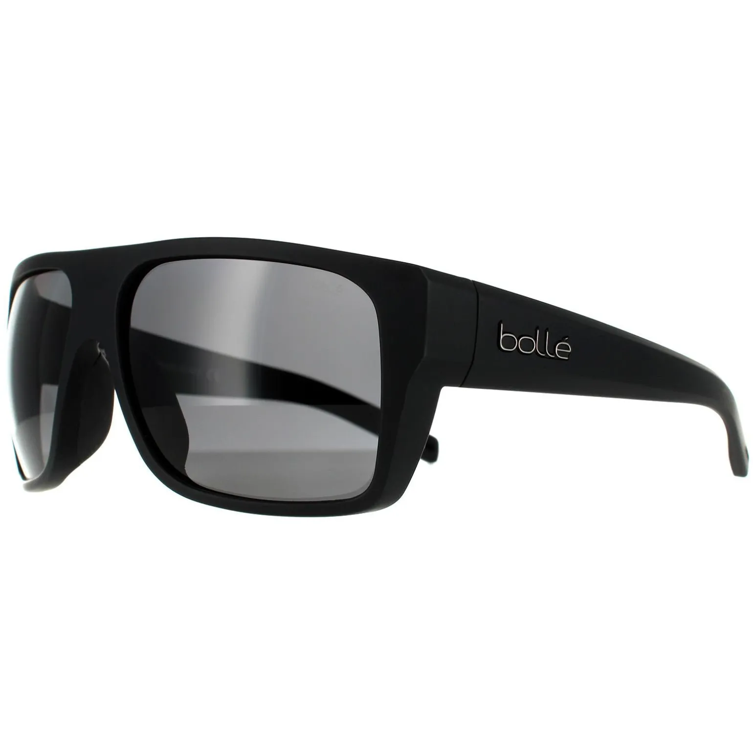 Bolle Sunglasses Falco 12638 Matte Black TNS Grey Polarised