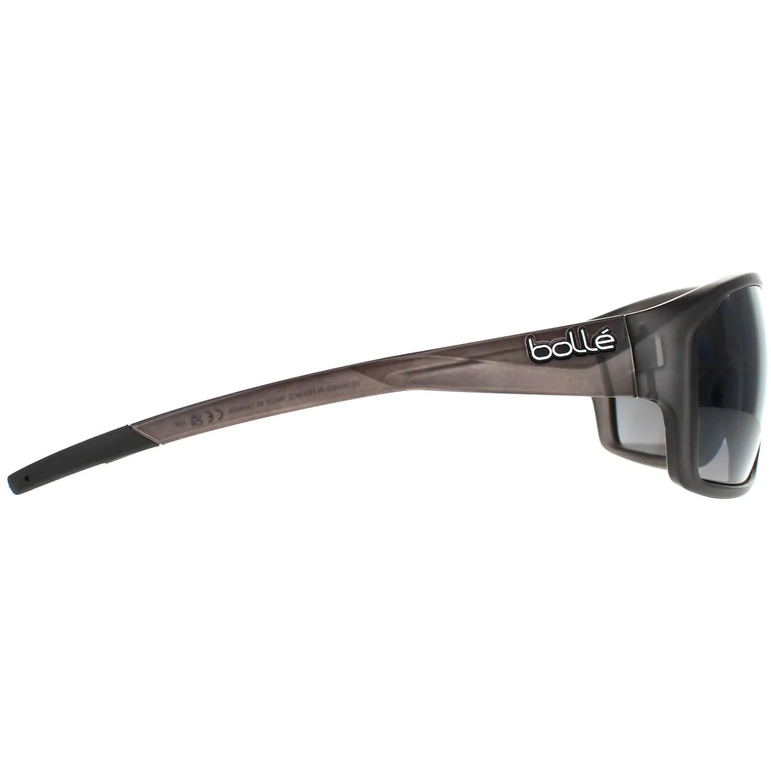 Bolle Sunglasses Fenix BS136003 Frost Black TNS Grey Polarized