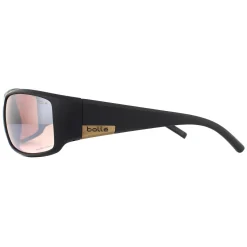 Bolle Sunglasses King 12575 Matte Black Metal Brown Phantom Brown Gun